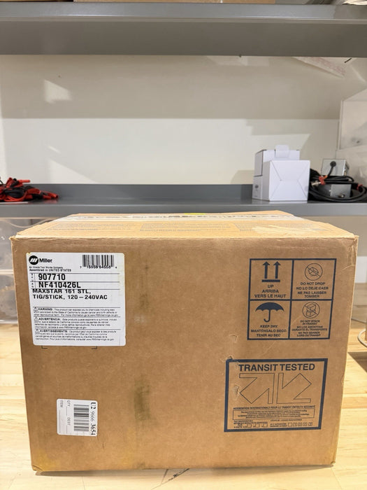 MILLER MAXSTAR 161 STL TIG & STICK WELDER 120-240VAC 907710 (NEW FACTORY SEALED