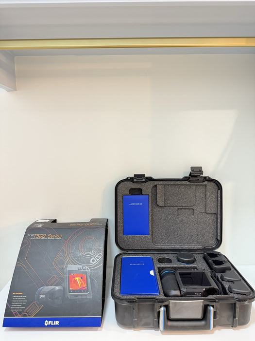 FLIR T530 THERMAL IMAGING CAMERA WITH DFOV 14°+24° LENSES NEW
