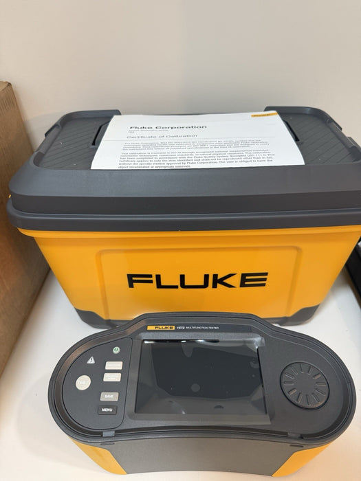 FLUKE 1672 MULTIFUNCTION INSTALLATION TESTER (NEW FACTORY SEALED) MFD-2025
