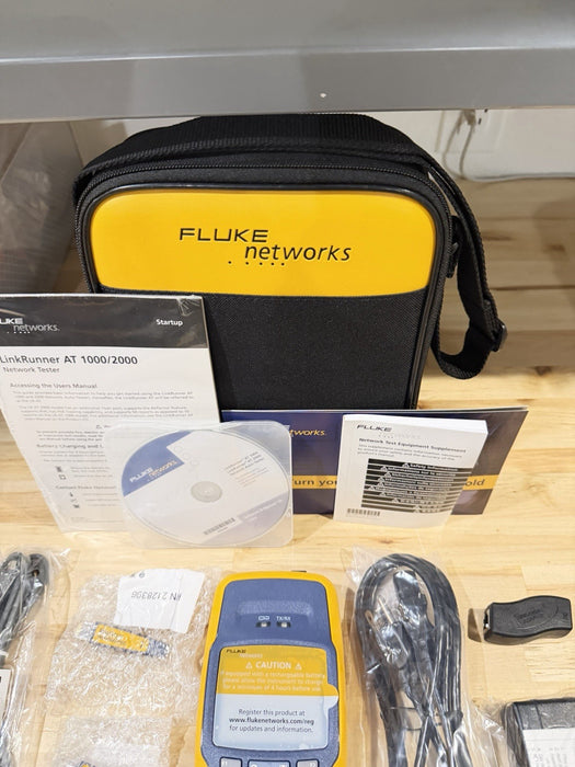 FLUKE NETWORKS LINKRUNNER AT-2000 AUTO TESTER KIT (NEW FACTORY SEALED) RARE