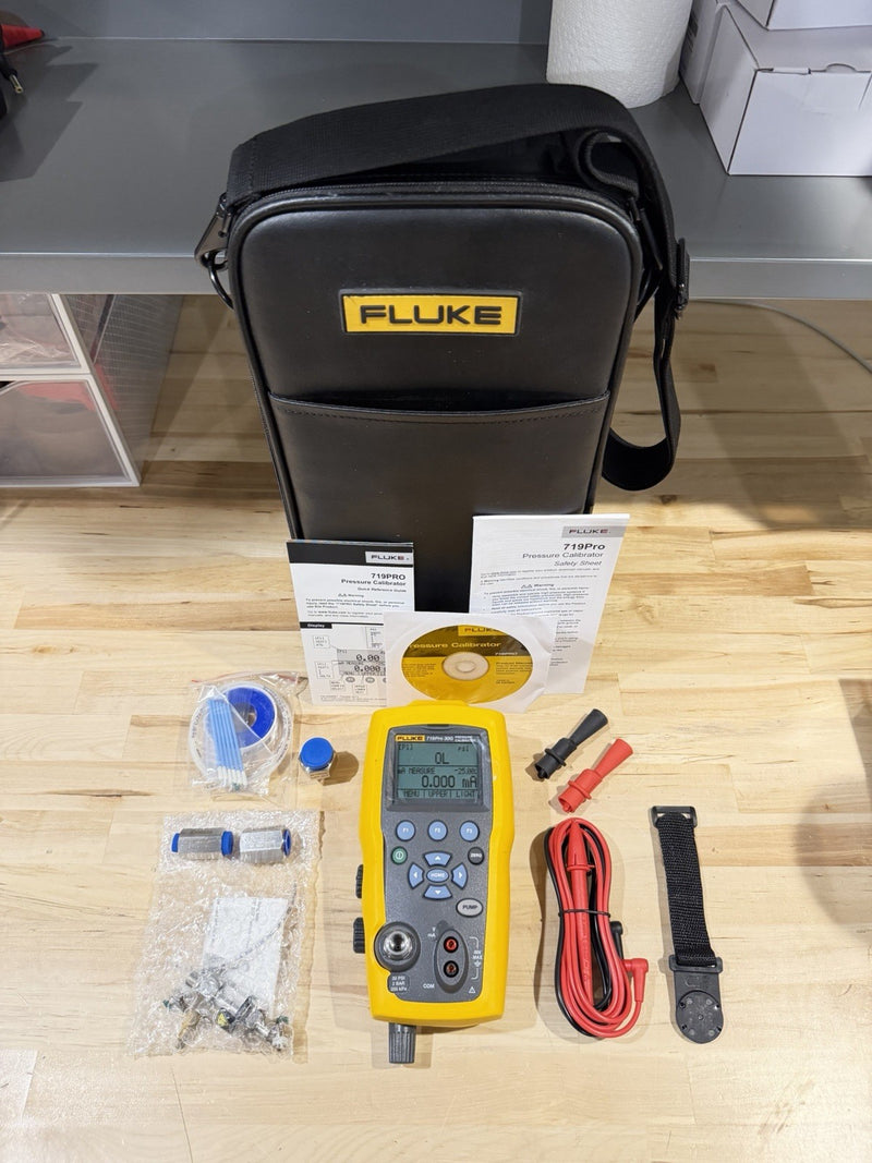 FLUKE 719PRO 30G PRESSURE CALIBRATOR KIT (PARTS ONLY) FOR PARTS