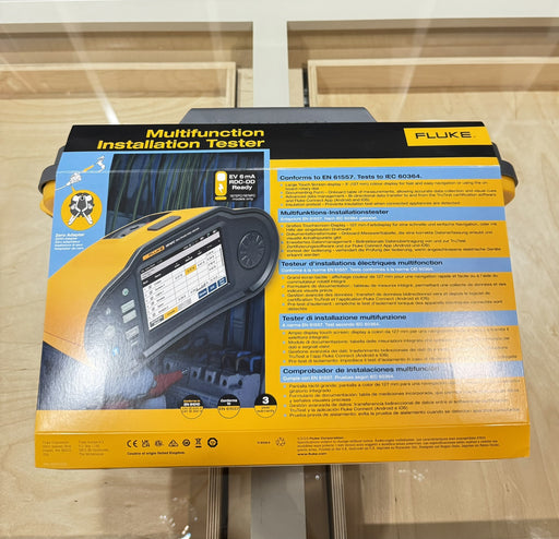 FLUKE 1673FC MULTIFUNCTION INSTALLATION TESTER W/AUTO TEST (NEW FACTORY SEALED)