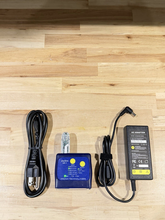 OXSIM OX-1 PULSE OXIMETER SIMULATOR W/ CHARGER (TESTED) FREE SHIPPING CAL-2024