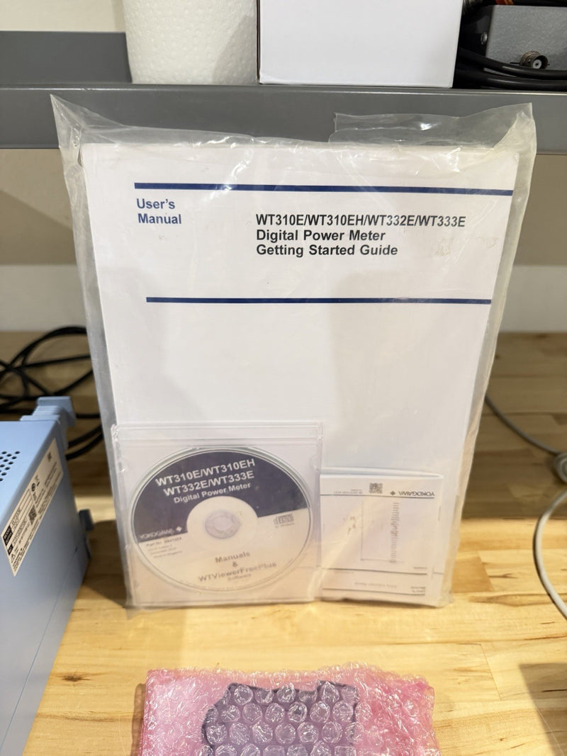 YOKOGAWA WT333E 3 CHANNEL DIGITAL POWER METER TESTED