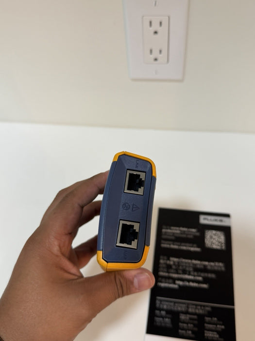 FLUKE NETWORKS LINKRUNNER PRO NETWORK TESTER TESTED