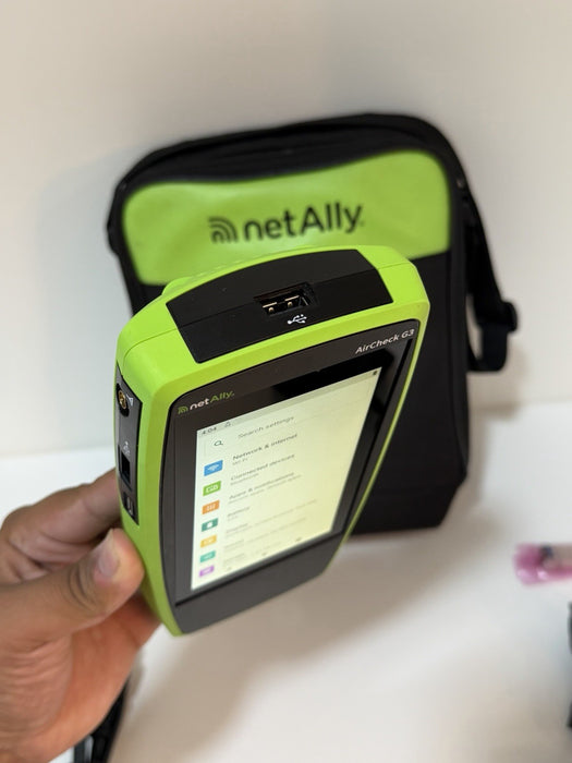 NETALLY AIRCHECK G3 PRO WIRELESS TESTER W/ CHARGER & BAG - SHIPS FAST / TESTED