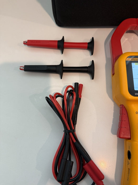 FLUKE 345 POWER QUALITY CLAMP METER W/LEADS & ACCESSORIES (TESTED) SHIPS FAST