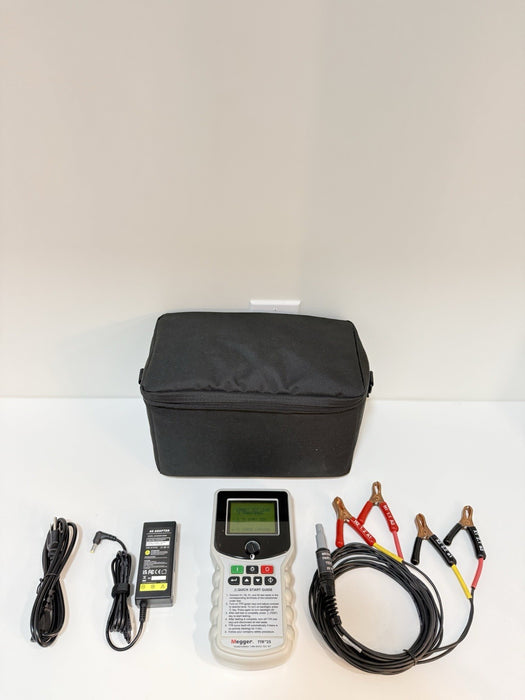 MEGGER TTR-25 SINGLE & THREE PHASE TRANSFORMER TURN-RATIO TEST