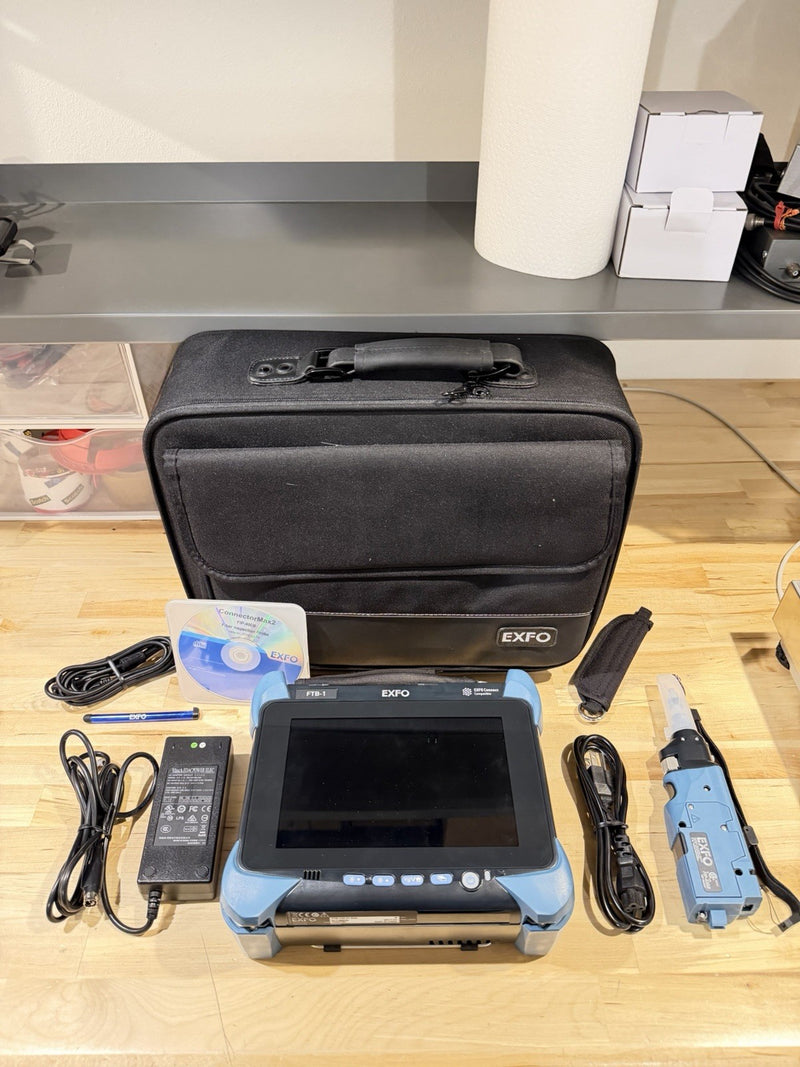 EXFO FTB-1 720C-Q1-EA-EI OTDR & FTB-945-ICERT-Q1-EA-EI OLTS WITH FIP-435B TESTED