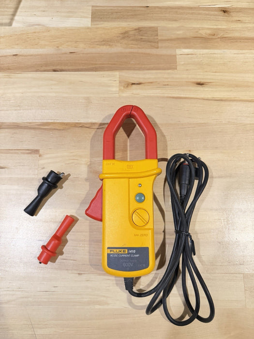 FLUKE I410 AC/DC CURRENT CLAMP TESTED