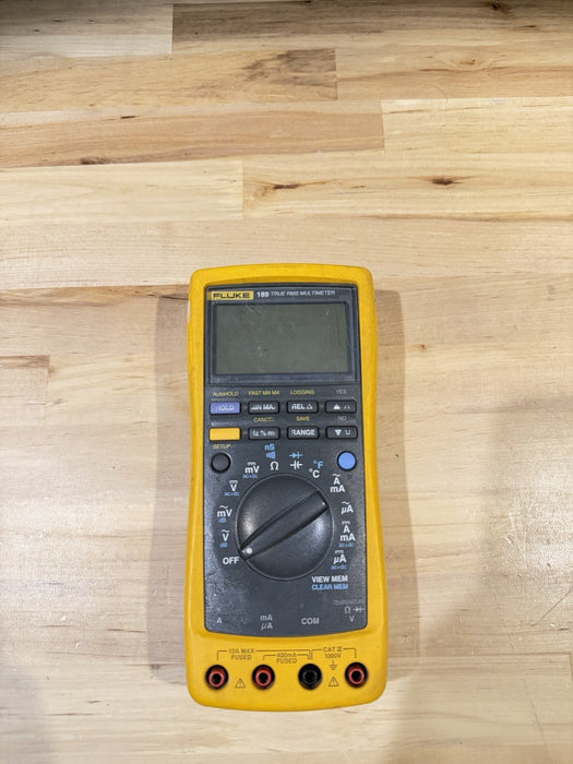 FLUKE 189 TRUE RMS MULTIMETER FOR PARTS