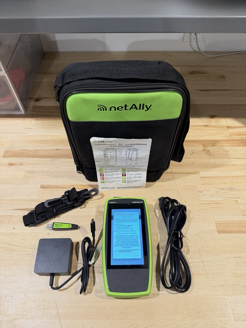 NETALLY LINKRUNNER AT 3000 CABLE TESTER (FREE SHIPPING)