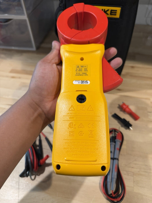 FLUKE 1630-2 FC EARTH GROUND CLAMP (TESTED) FREE SHIPPING