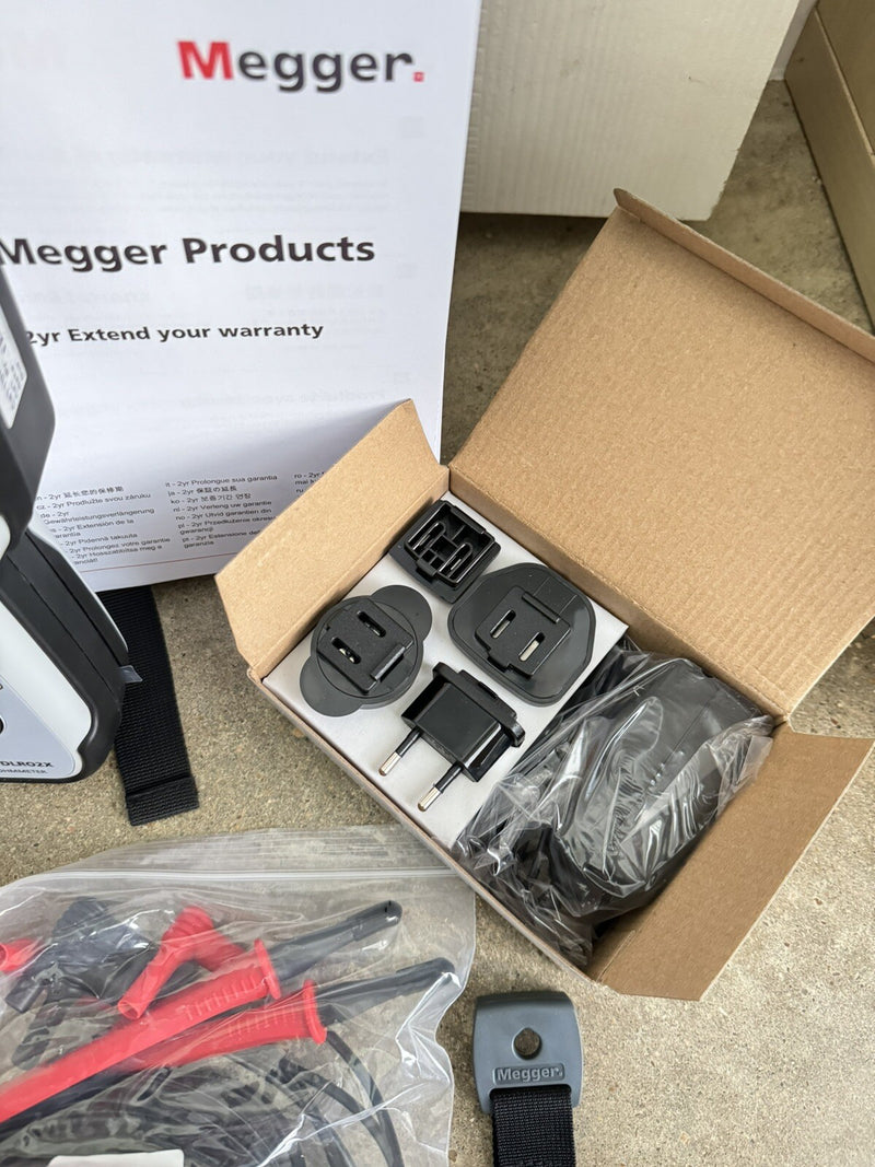 MEGGER DLRO2X DUCTER LOW RESISTANCE OHMMETER & DATA STORAGE