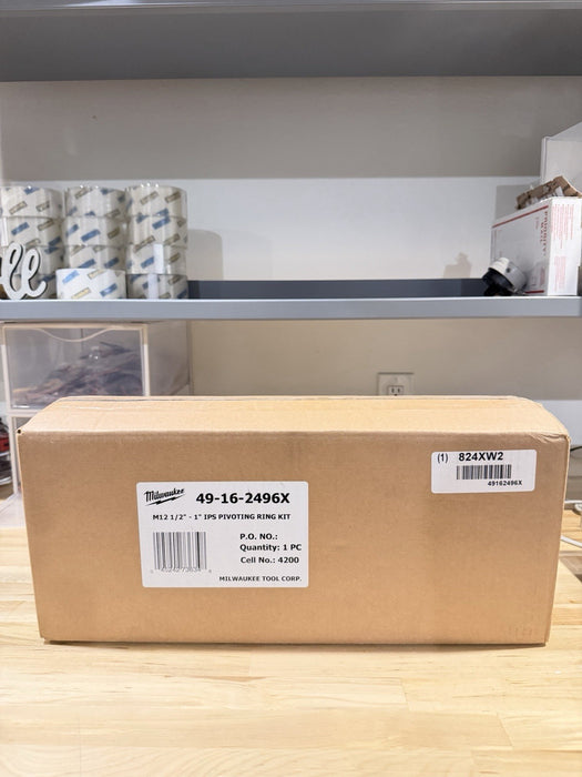 MILWAUKEE 49-16-2496X 1/2"-1" IPS-P PIVOTING PRESS RING KIT