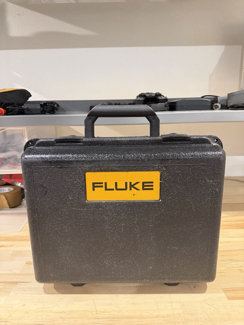 FLUKE 1587 FC INSULATION MULTIMETER W/  i400 LEADS & CASE (TESTED) SHIPS FAST