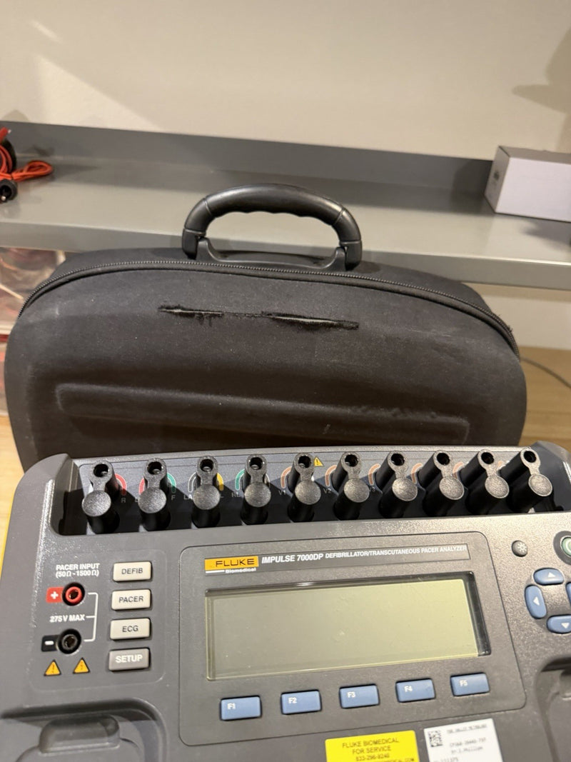 FLUKE IMPULSE 7000DP ANALYZER WITH LEADS & ACCESSORIES CALIBRATED 2026 TESTED