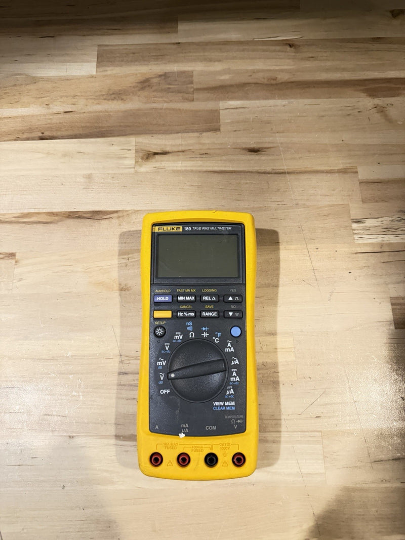 FLUKE 189 TRUE RMS MULTIMETER FOR PARTS