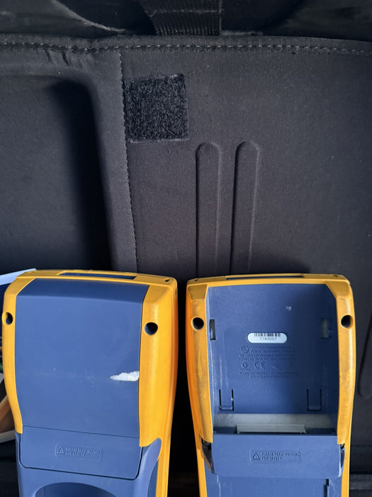 FLUKE NETWORKS DTX-1800 CABLE ANALYZER W/DTX-SFM2 DTX-MFM2 DTX-PLA002 (TESTED)