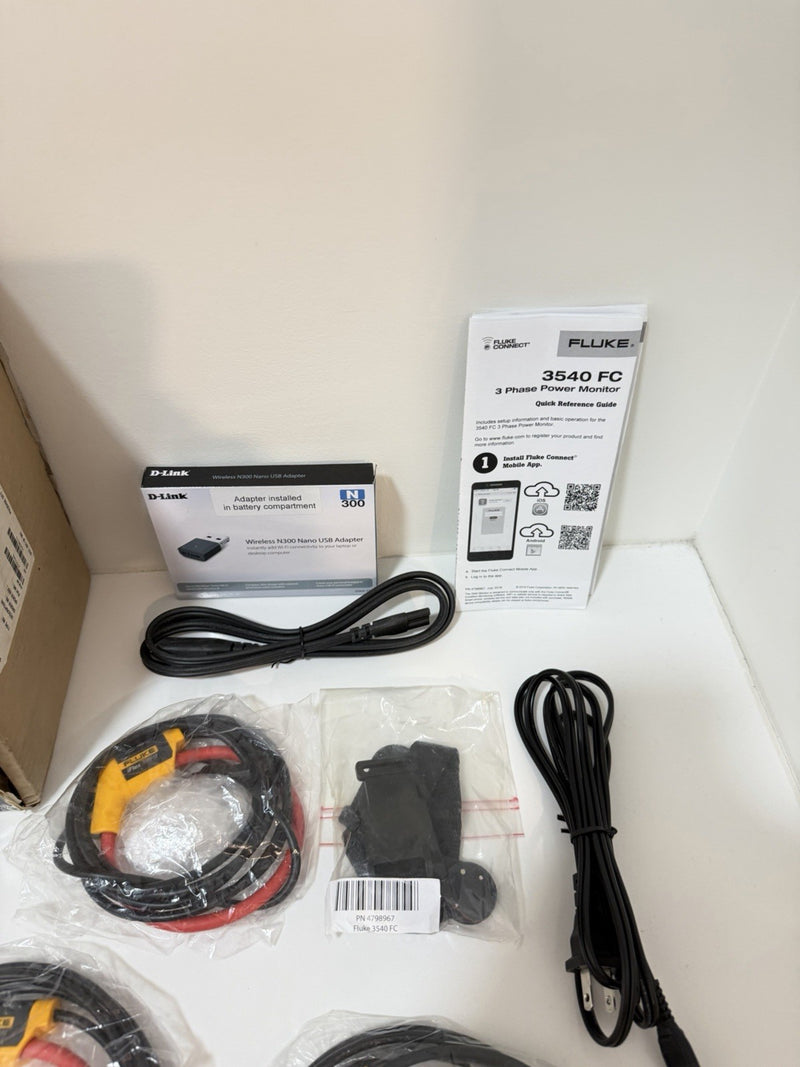 FLUKE 3540 FC 3-PHASE POWER MONITOR KIT