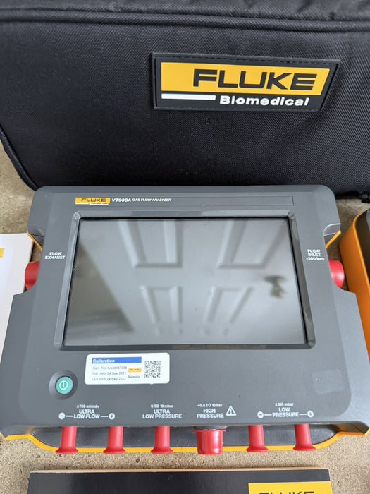 FLUKE VT900A GAS FLOW ANALYZER (CALIBRATED 2022) W/VAPOR & CHARGER-FREE SHIPPING