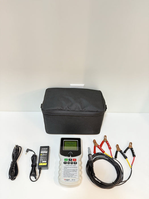 MEGGER TTR-25 SINGLE & THREE PHASE TRANSFORMER TURN-RATIO TEST