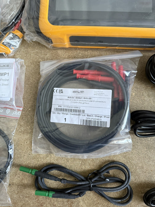 FLUKE 1775 THREE-PHASE POWER QUALITY ANALYZER KIT CALIBRATED 2025 NEW SEALED