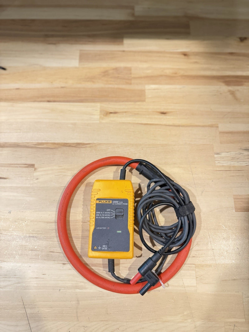 FLUKE I2000 IFLEX AC CURRENT PROBE TESTED