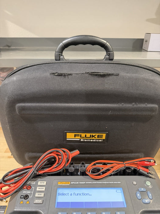 FLUKE IMPULSE 7000DP ANALYZER WITH LEADS & ACCESSORIES CALIBRATED 2026 TESTED
