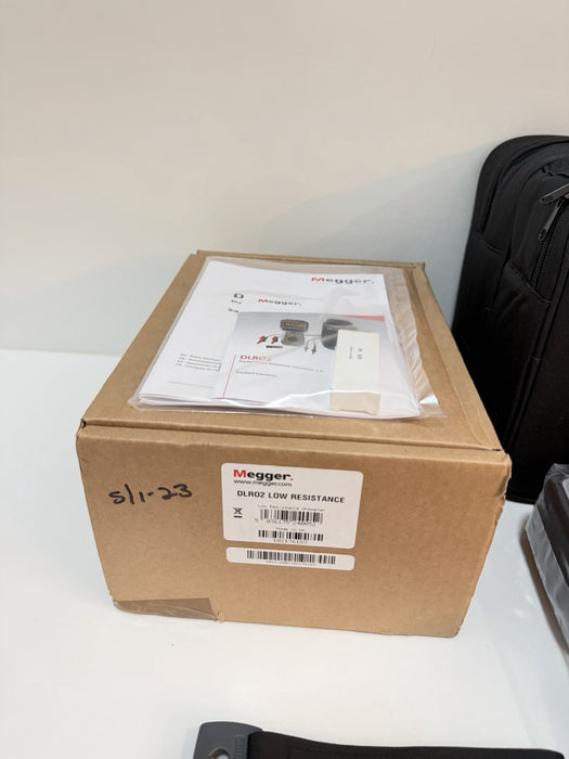 MEGGER DLRO2 2A DUCTER OHMETER