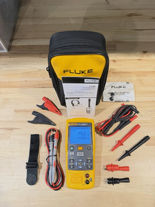 FLUKE 714B THERMOCOUPLE CALIBRATOR (NEW FACTORY SEALED) MFD-2024 (CAL-2024) NEW