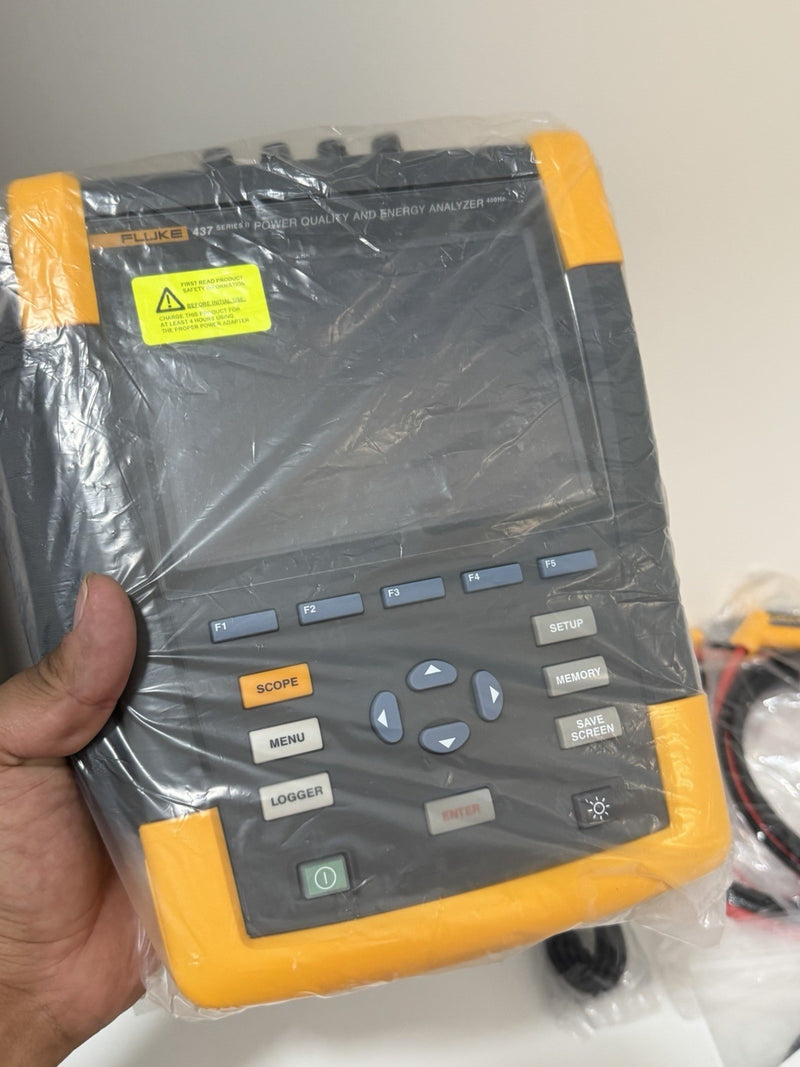 FLUKE 437 II POWER QUALITY & ENERGY ANALYZER
