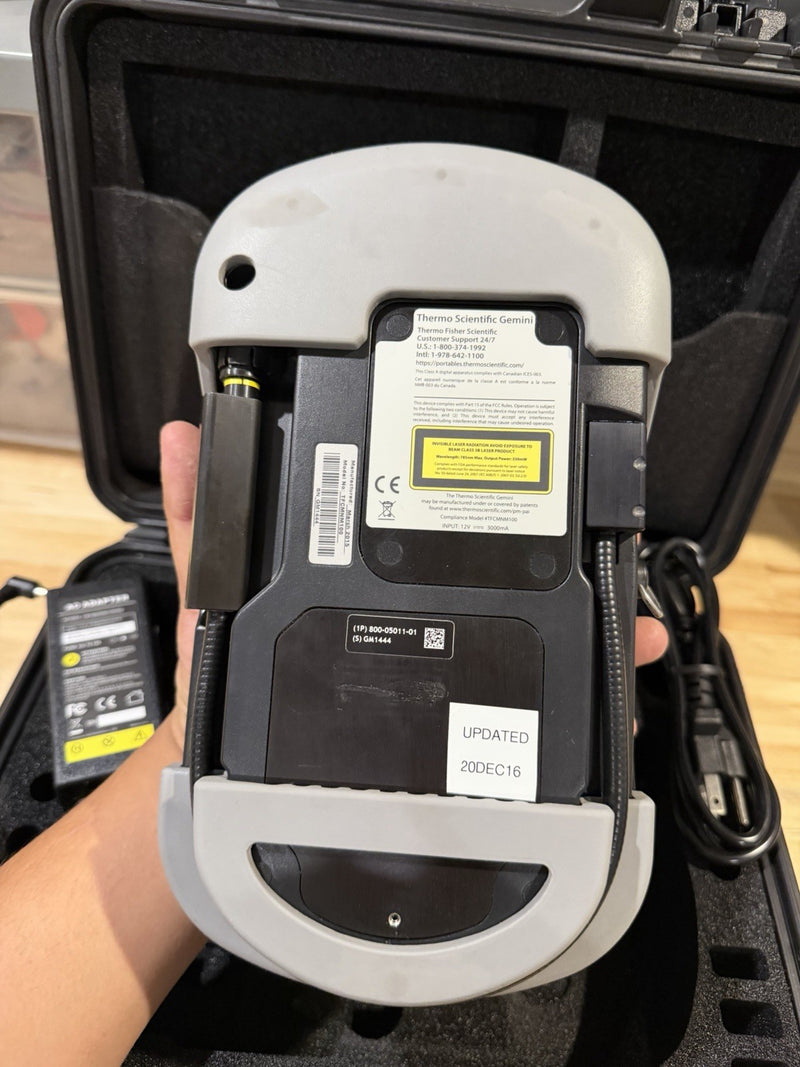 GEMINI THERMO CHEMICAL IDENTIFICATION ANALYZER IR (TFCMNM100) TESTED