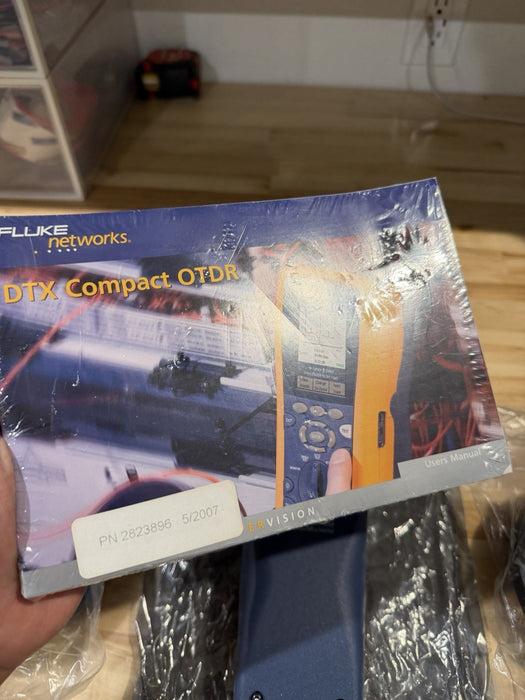 FLUKE DTX-OTDR SM MM FIBER MODULE W/ LAUNCH PACK (NEW SEALED) FREE SHIPPING