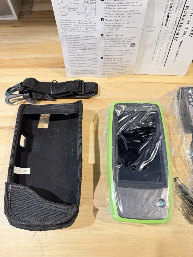 NETALLY AIRCHECK G2 & ACCESSORIES