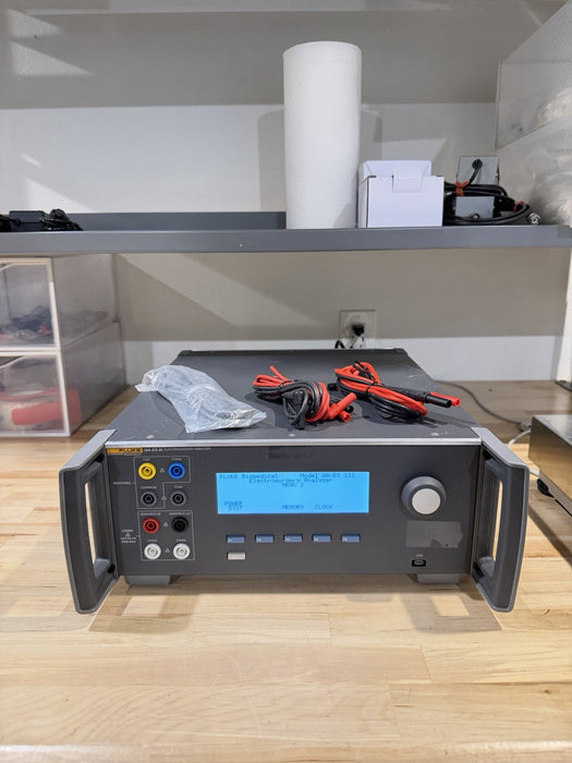 FLUKE BIOMEDICAL QA-ES III ELECTROSURGERY ANALYZER W/LEADS (TESTED)FREE SHIPPING