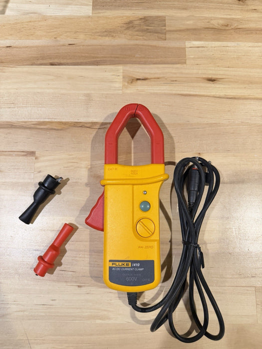 FLUKE I410 AC/DC CURRENT CLAMP TESTED