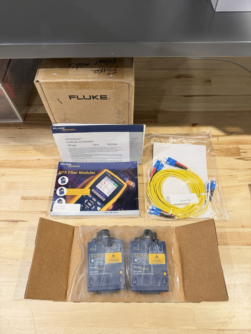 FLUKE NETWORKS DTX-SFM2 FIBER MODULE