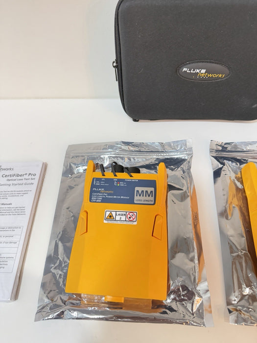 FLUKE NETWORKS CFP-MM-ADD CERTIFIBER PRO MULTIMODE OLTS MODULES KIT (NEW SEALED)