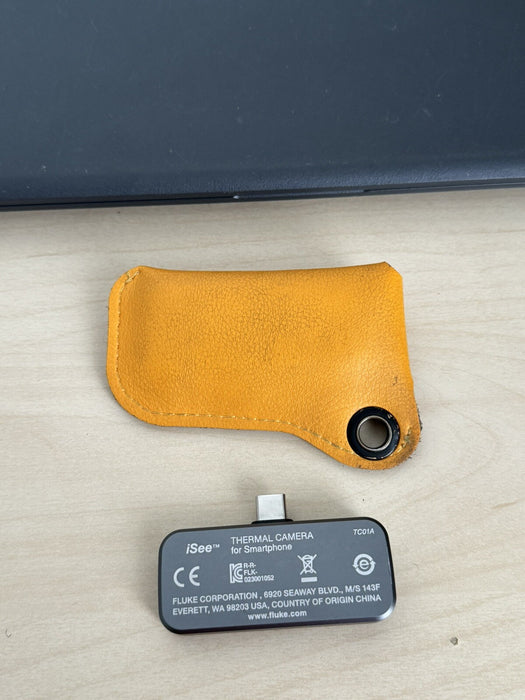 FLUKE ISEE MOBILE THERMAL CAMERA FOR ANDROID PHONE TC01A WITH POUCH