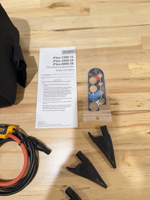FLUKE 1736 POWER LOGGER WITH ACCESSORIES TESTED