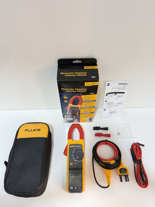 FLUKE 381 REMOTE DISPLAY CLAMP METER MFD 2025