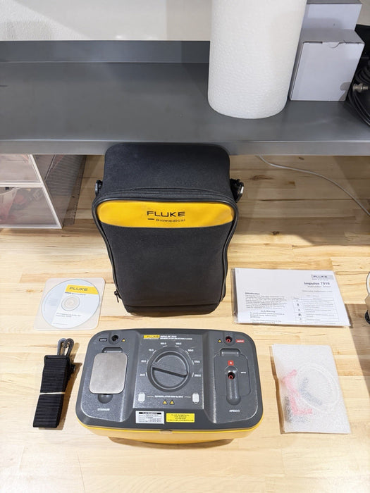 FLUKE 7010 BIOMEDICAL SELECTABLE LOADS W/ LEADS (TESTED) EXCELLENT CONDITION