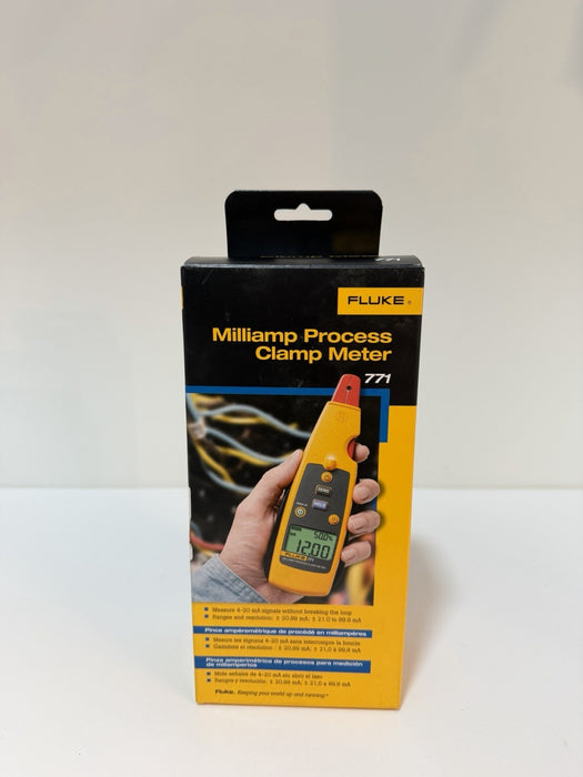 FLUKE 771 MILLIAMP PROCESS CLAMP METER CALIBRATED 2025 NEW