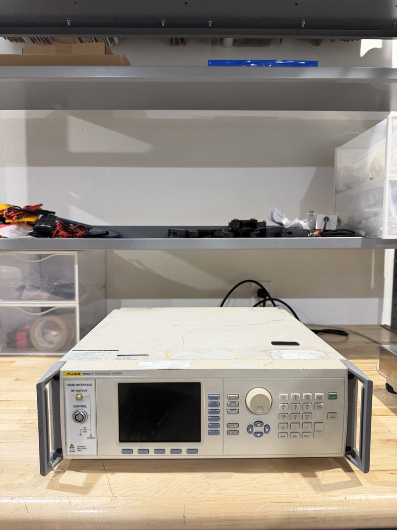 FLUKE 9640A RF REFERENCE SOURCE (PARTS ONLY) F DOESN’T TURN ON- SHIPS FAST