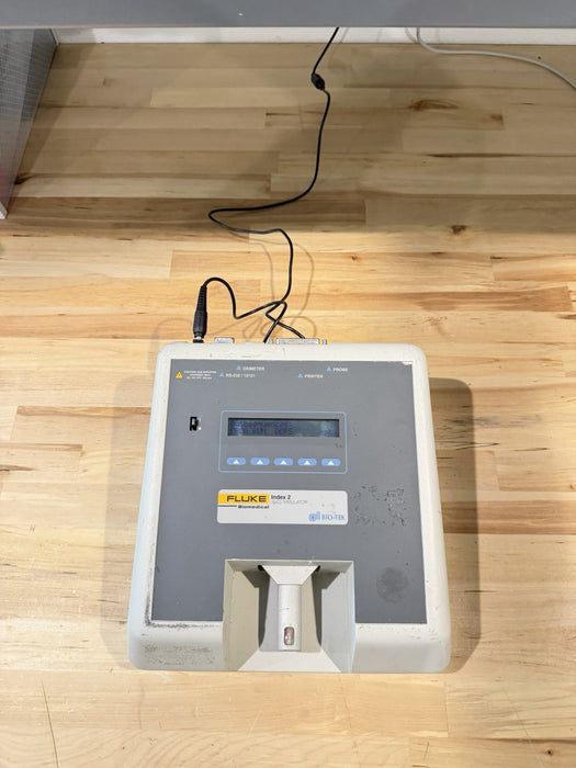 FLUKE BIOMEDICAL INDEX 2 SPO2 SIMULATOR & CHARGER