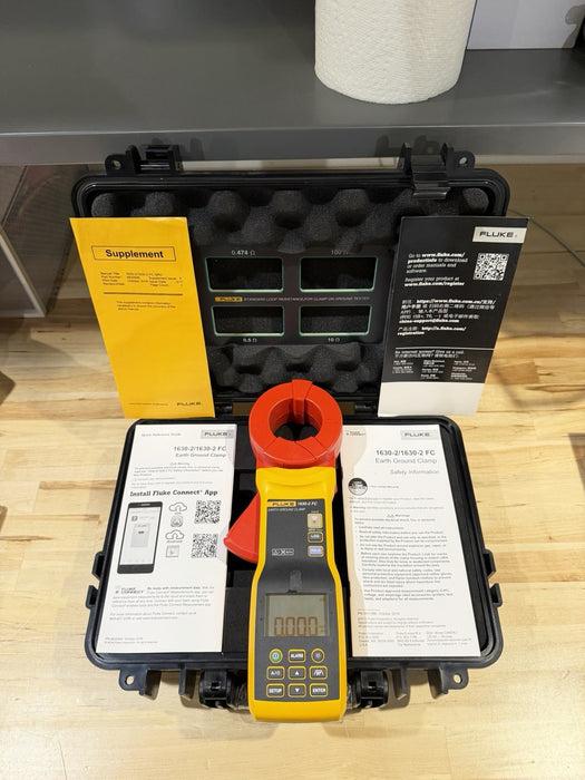 FLUKE 1630-2 FC EARTH GROUND CLAMP (NEW) FREE SHIPPING
