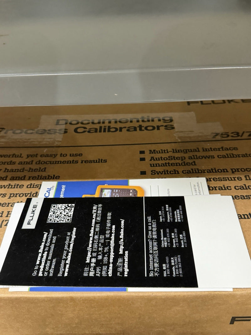 FLUKE 754 DOCUMENTING PROCESS CALIBRATOR W CALIBRATED 20262027