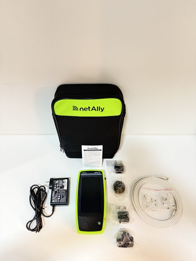 NETSCOUT AIRCHECK G2 KIT WITH ACCESSORIES TESTED