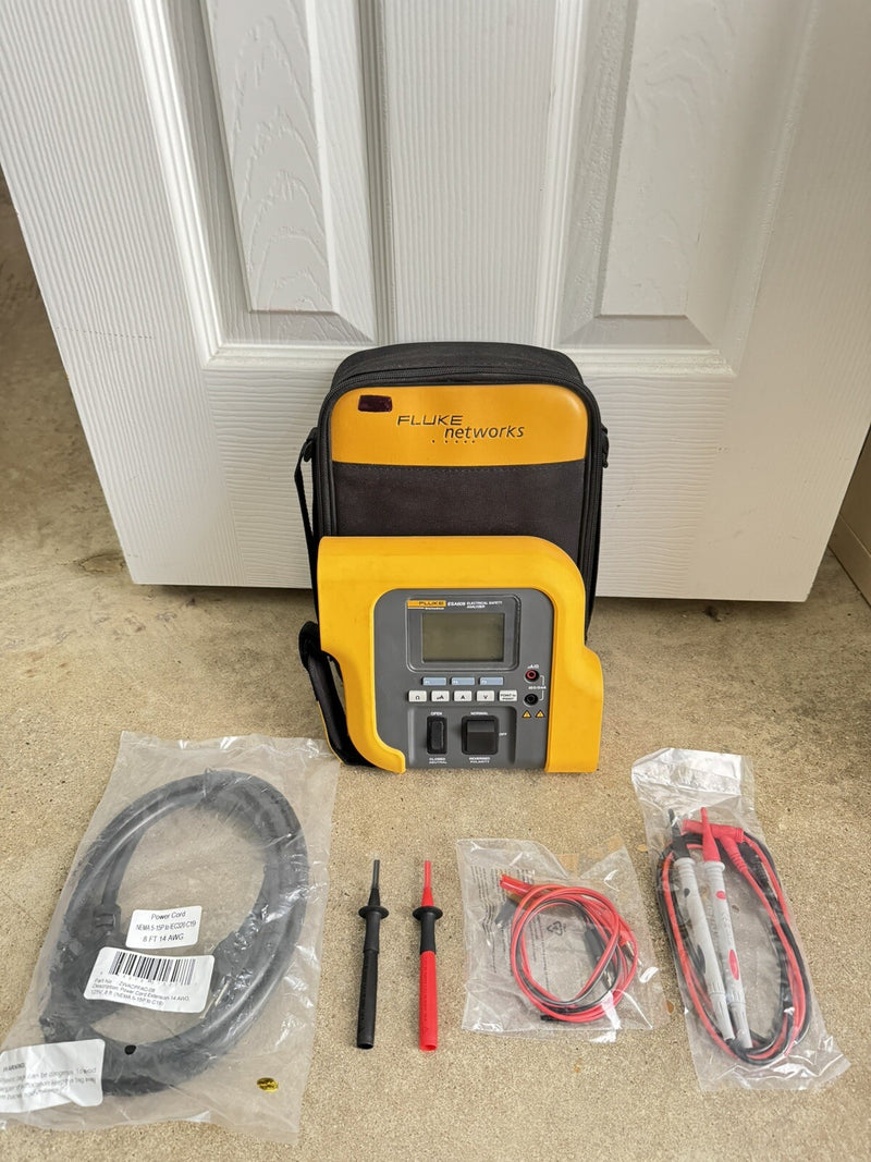 FLUKE BIO MEDICAL ESA609 ELECTRICAL SAFETY ANALYZER PORTABLE METER